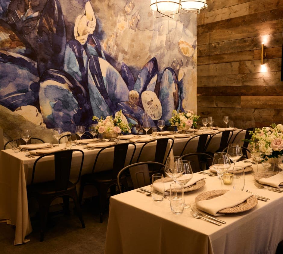 Private dining room